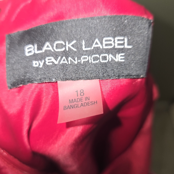 💝 2/$15 or 3/$20  Evan Picone Red Midi Dress - Picture 4 of 4